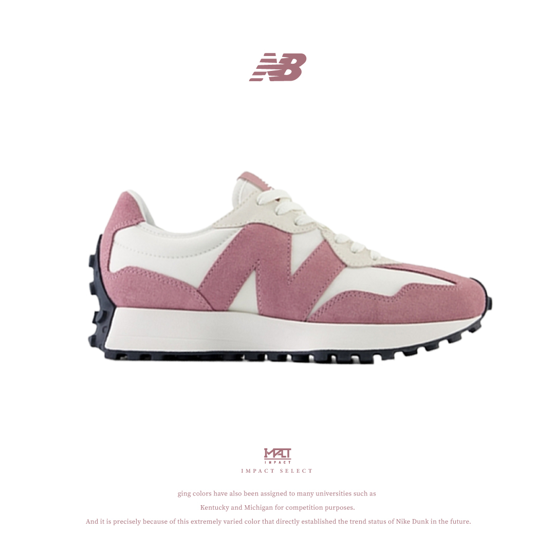 New Balance 327 莓果粉 馬卡龍色系 WS327MB