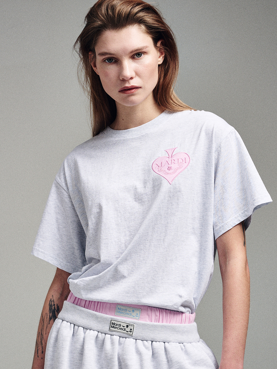 Mardi Mercredi TSHIRT SATIN SPADE