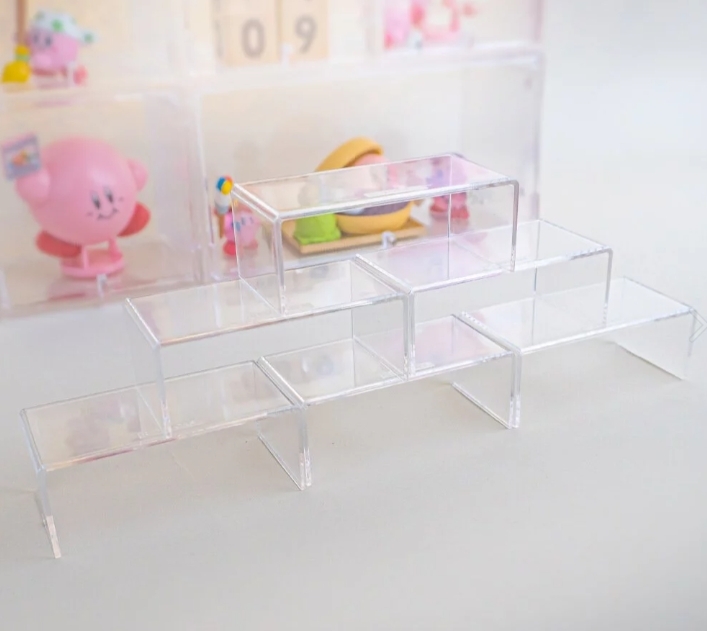 防御工事 REVOCASE 單層ㄇ型陳列架 透明