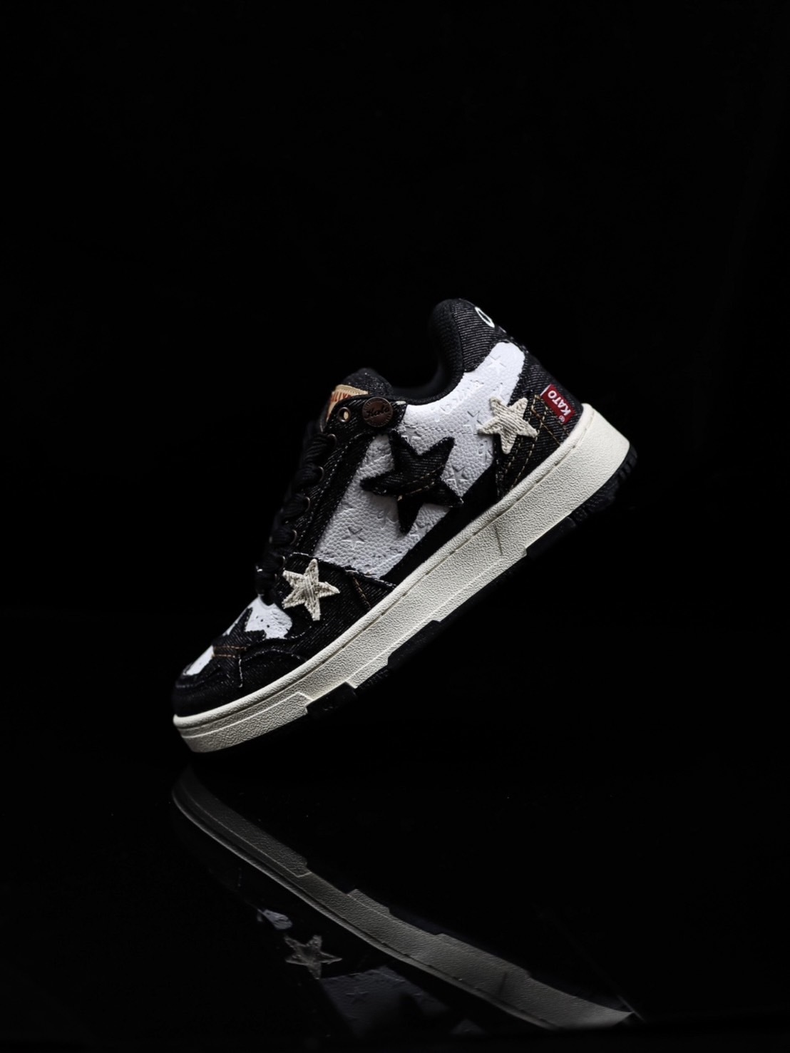 (寶藏鞋款) Kaalixto Unchained Riderz”blackness” 復古 黑牛仔 牛仔 星星 張員瑛同款 KSH220912