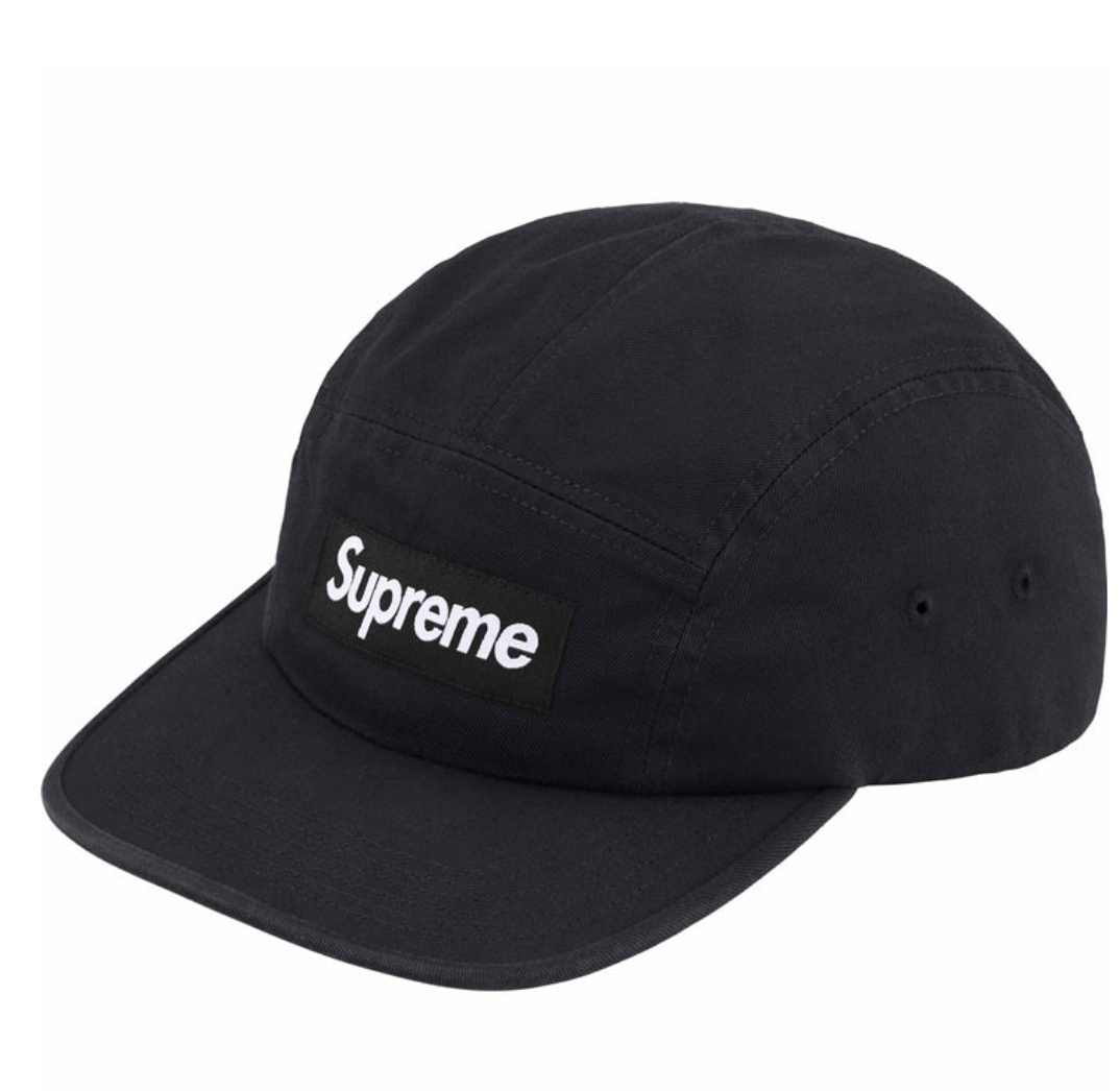 Supreme SS24 Washed Chino Twill Camp Cap