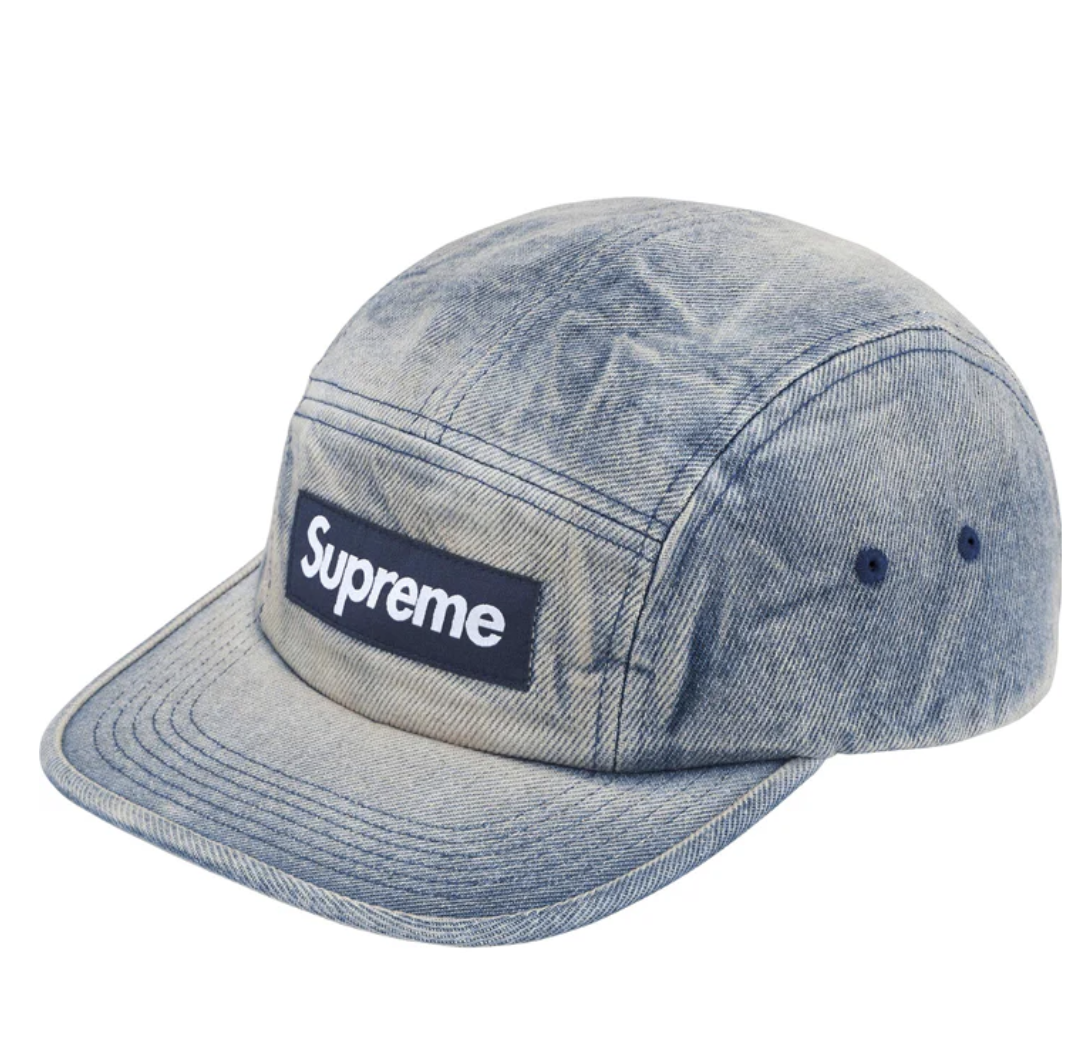 Supreme SS24 Washed Chino Twill Camp Cap