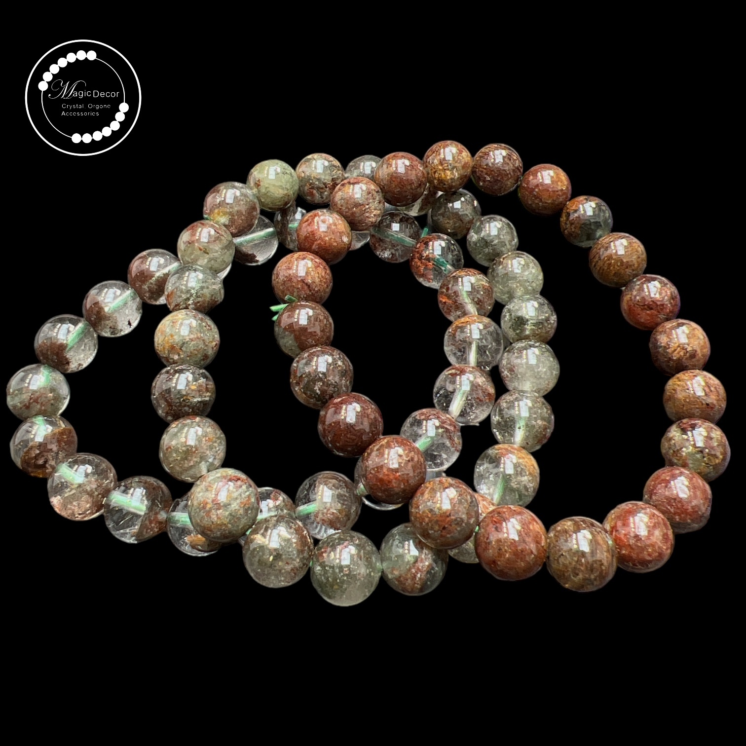 250717 - A46 9mm+老礦紅綠幽靈手串