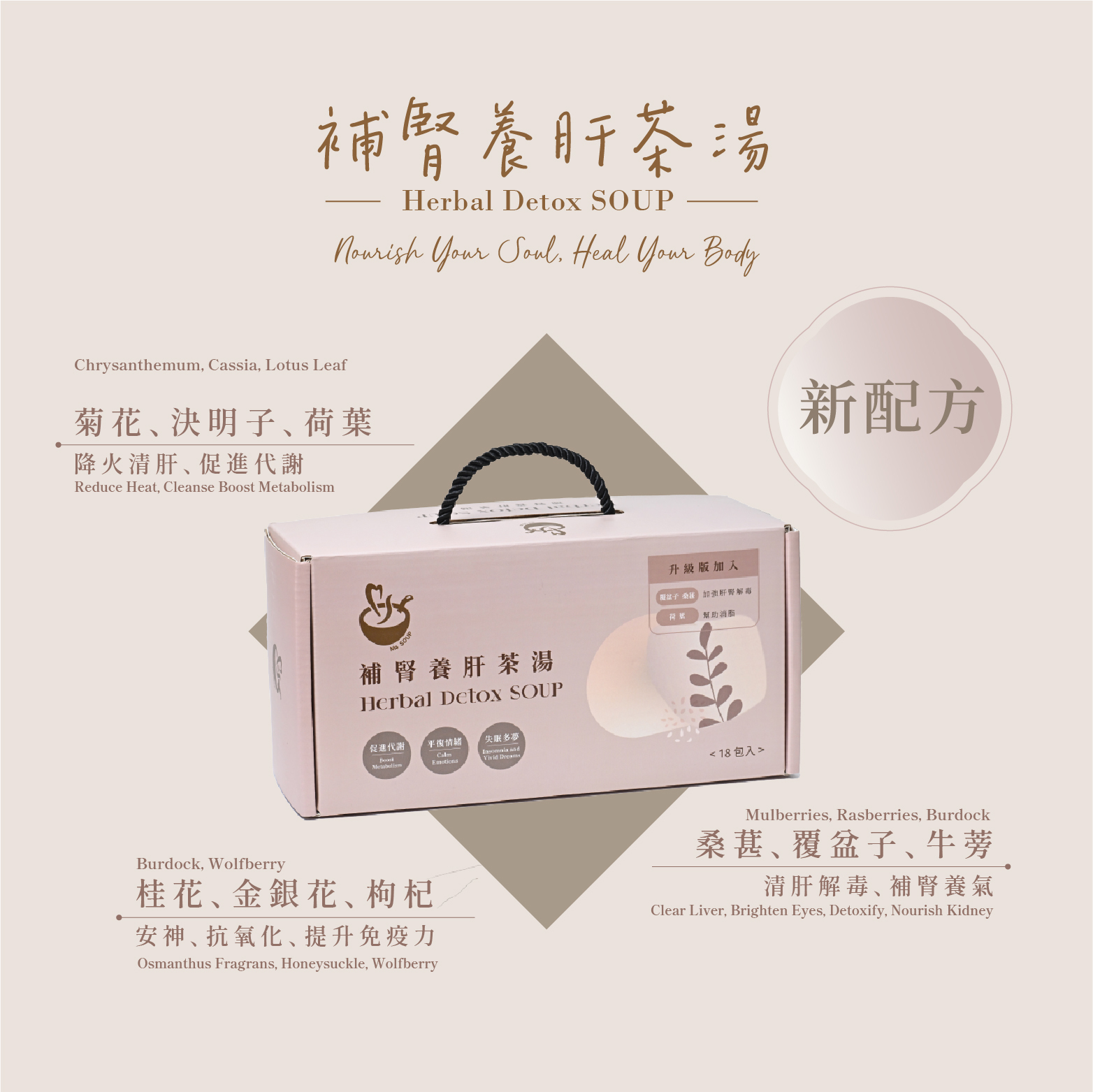 補腎養肝茶湯  (18包入)