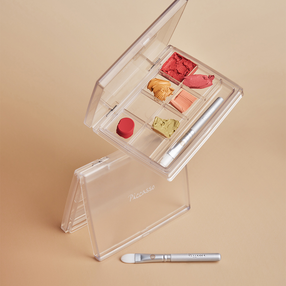 PICCASSO Lip & Concealer Palette (with Mini Brush)