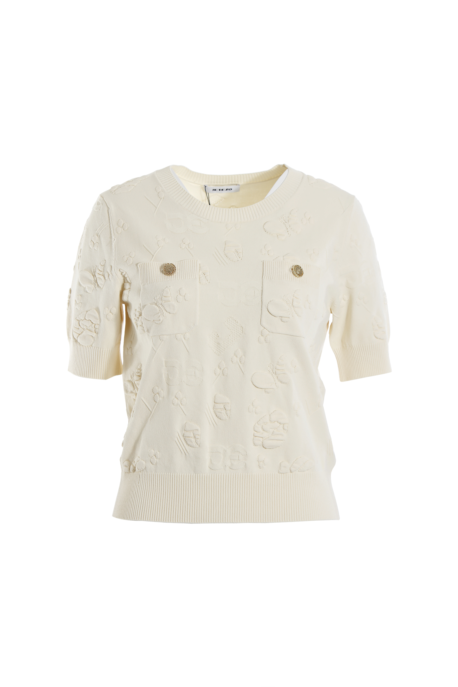 BD10208A1巴特羅立體浮雕上衣