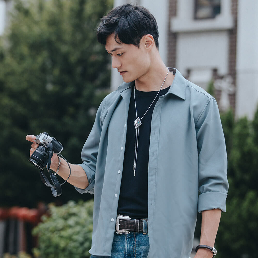 銀翼之輝 保羅領帶/Bolo Tie/美式領帶 - 現貨