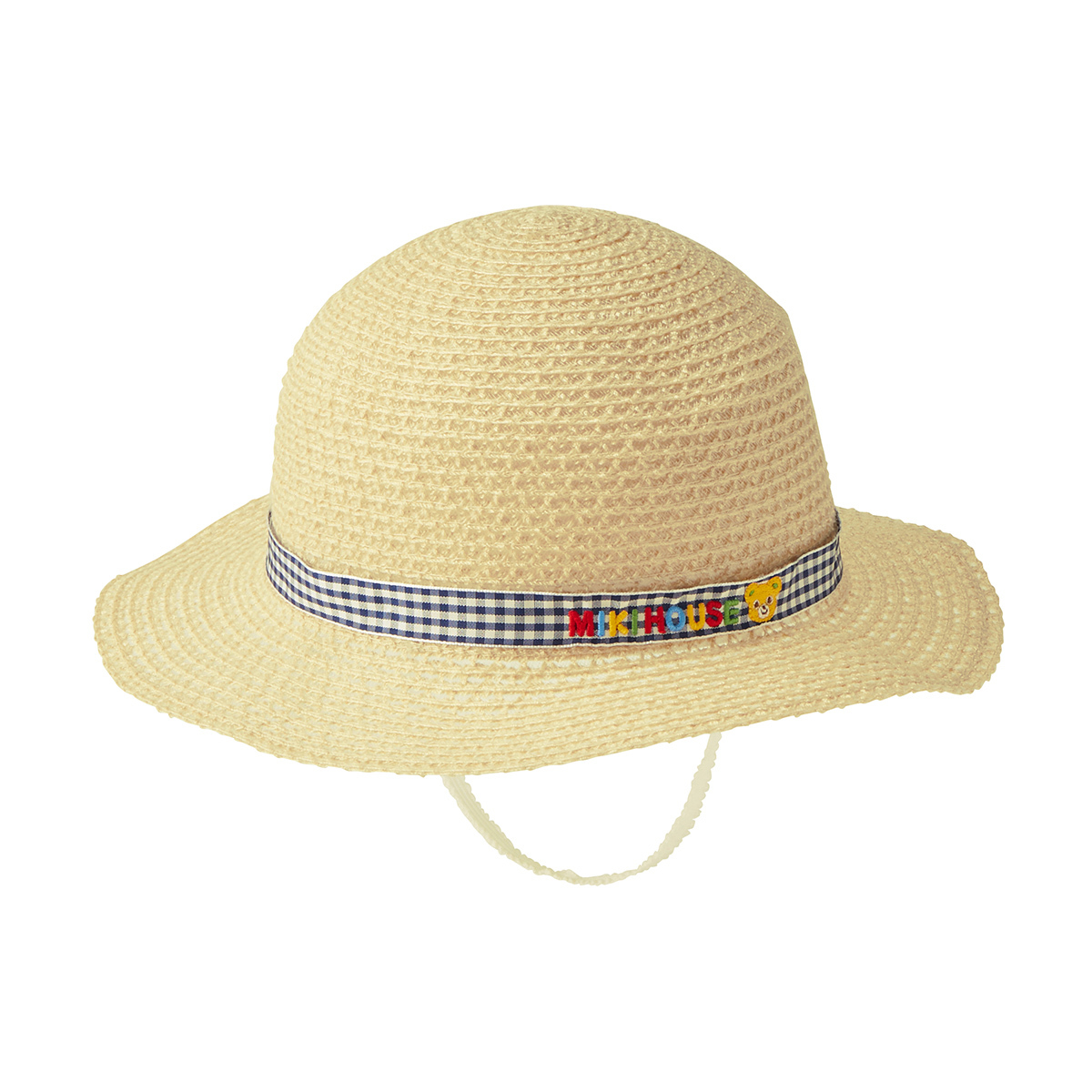 抗UV 普奇熊編織草帽-藏藍