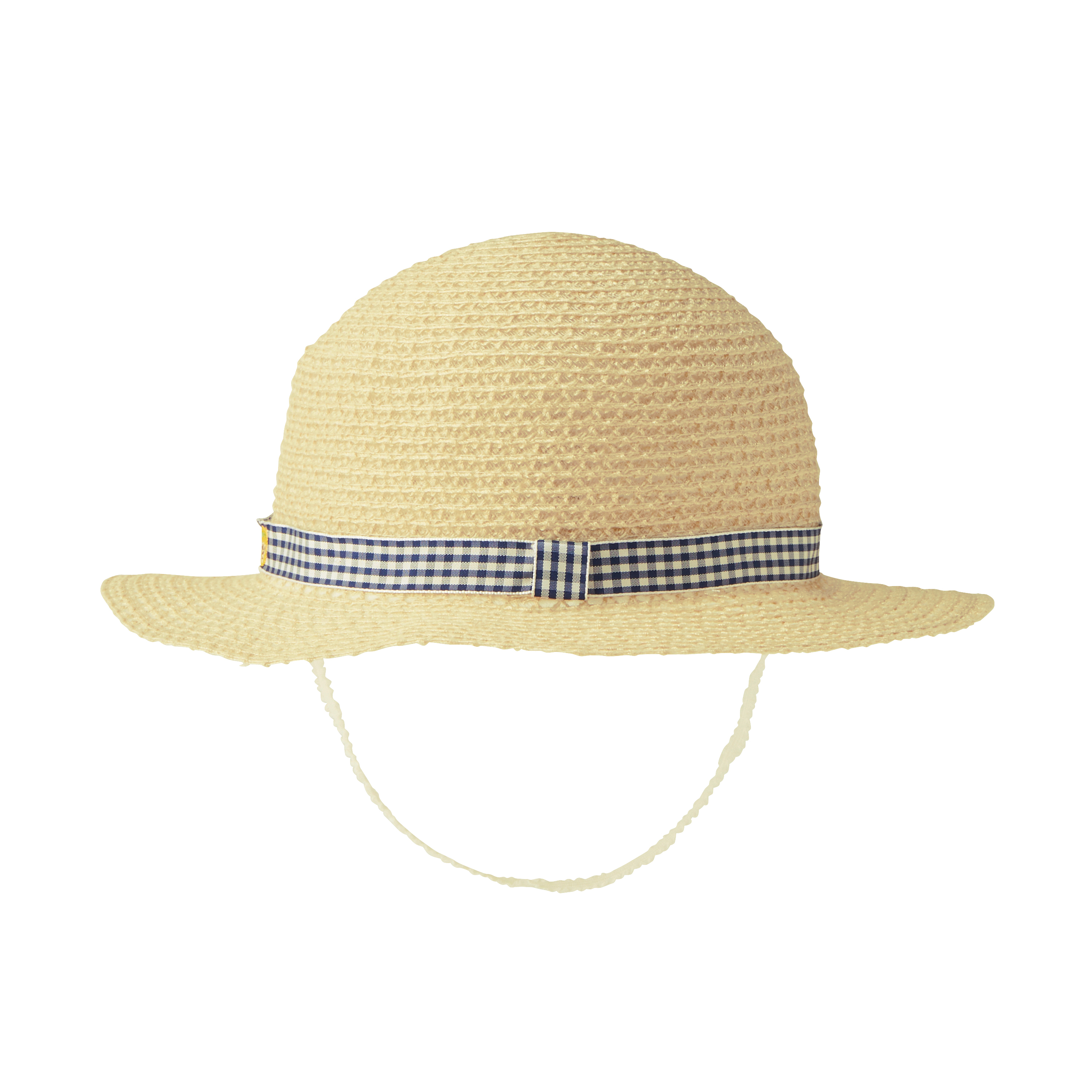 抗UV 普奇熊編織草帽-藏藍