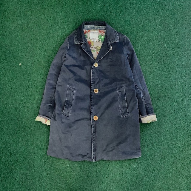 VISVIM MIES COAT (( USED A )) 中古美品 - NAVY SIZE 1 PRE ORDER ITEM (預訂中)