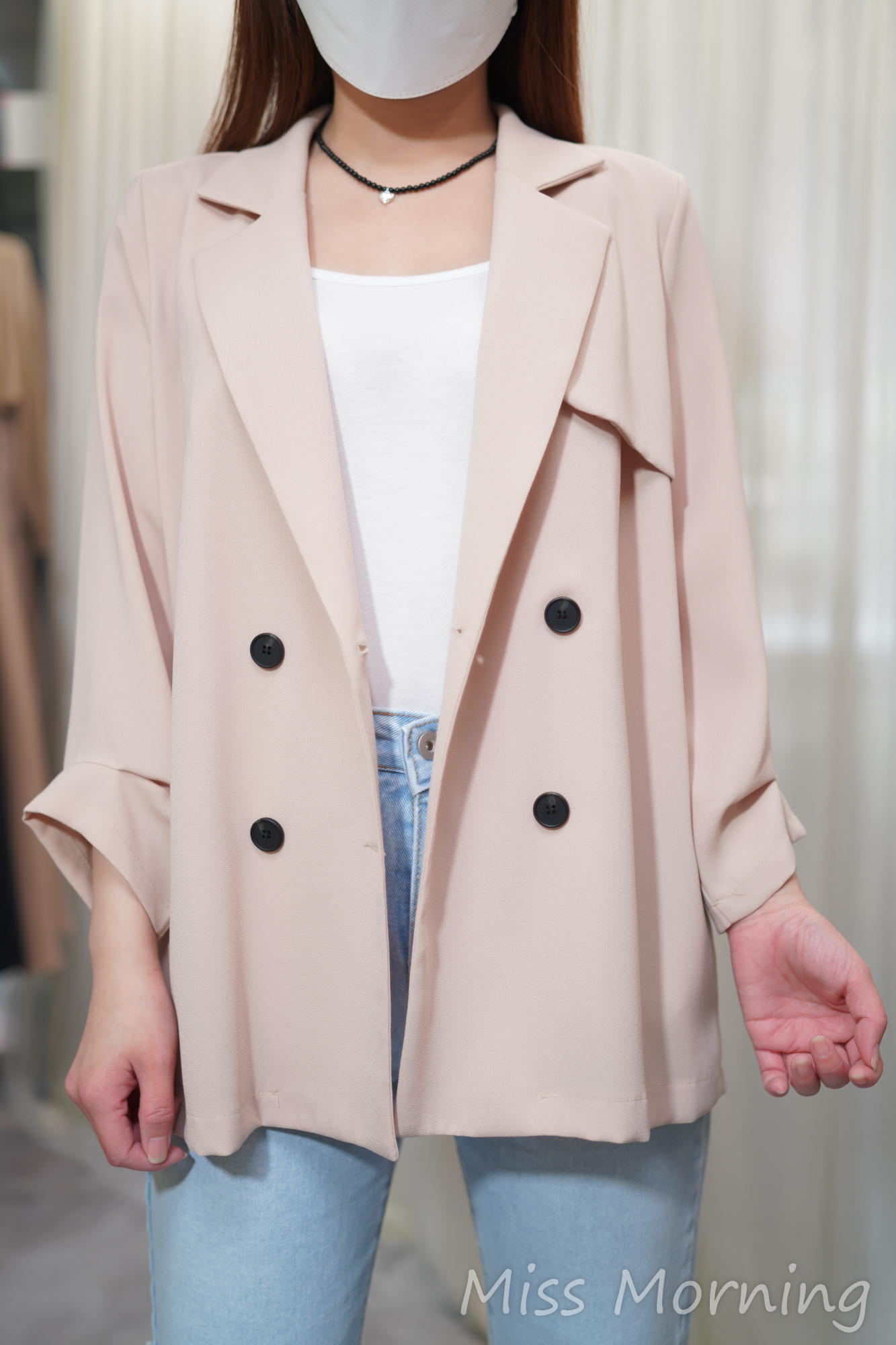 輕盈雪紡外套(13730)