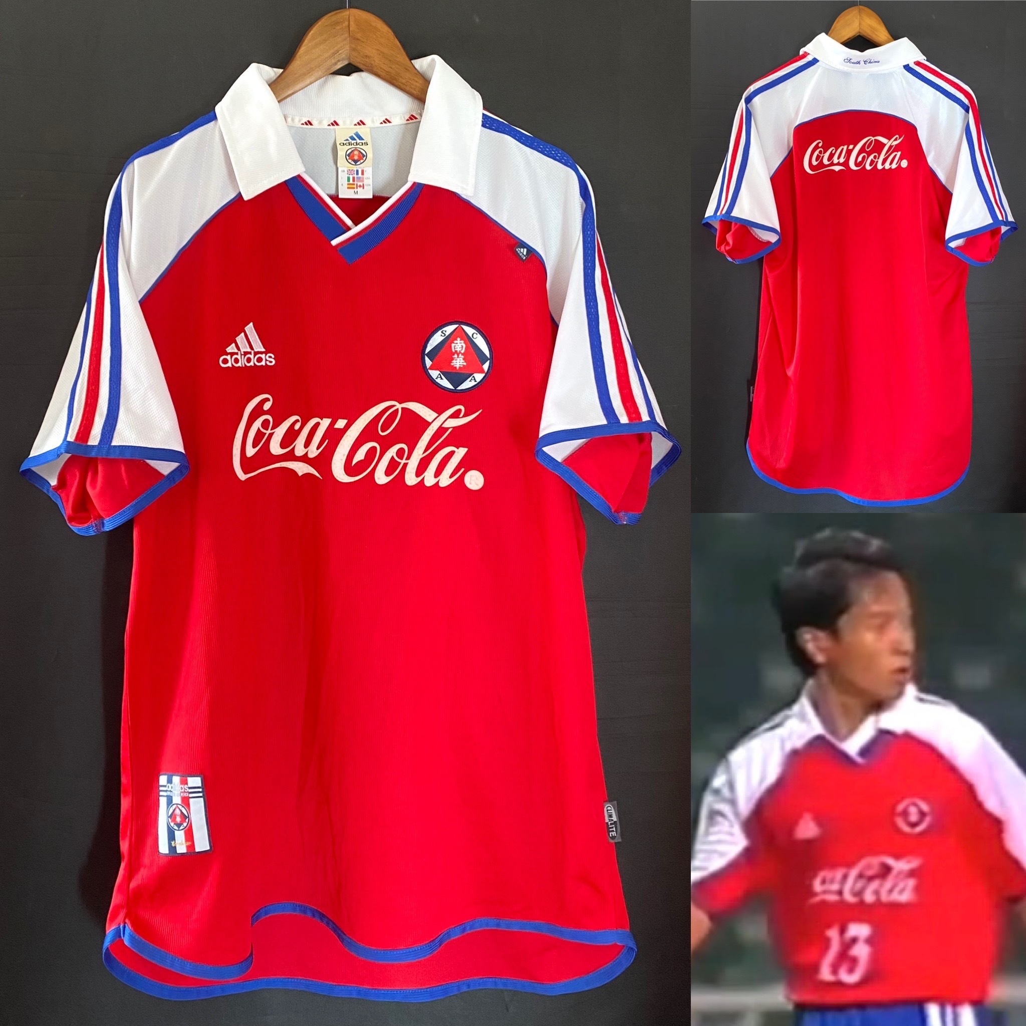 South China Football Team 1999-2000 Adidas Home Shirt