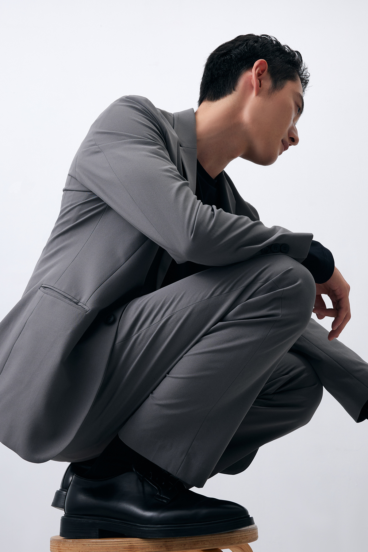 FLITE2.0 防潑水彈力西裝褲（鐵灰）