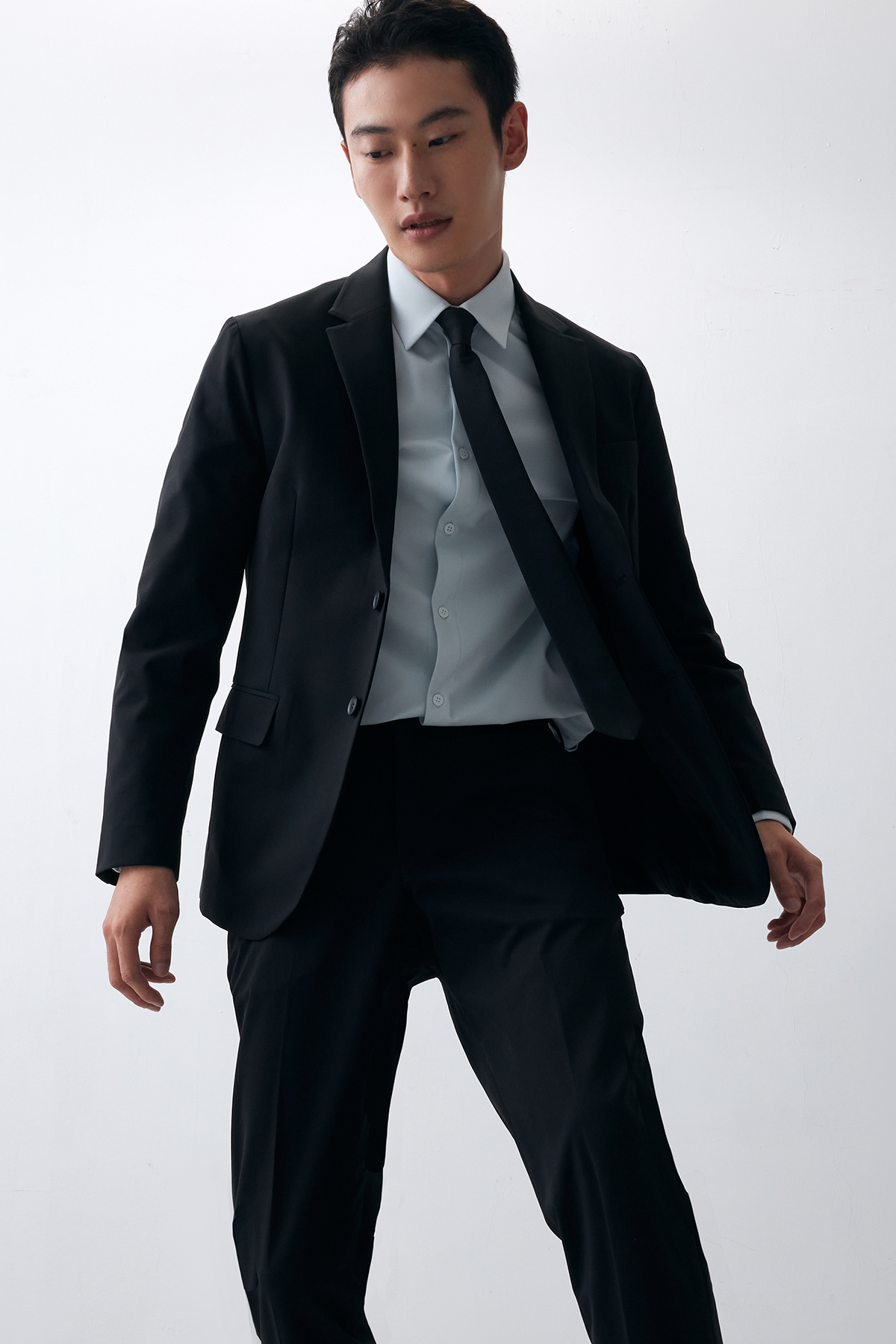 FLITE2.0 防潑水西裝外套（霧黑）