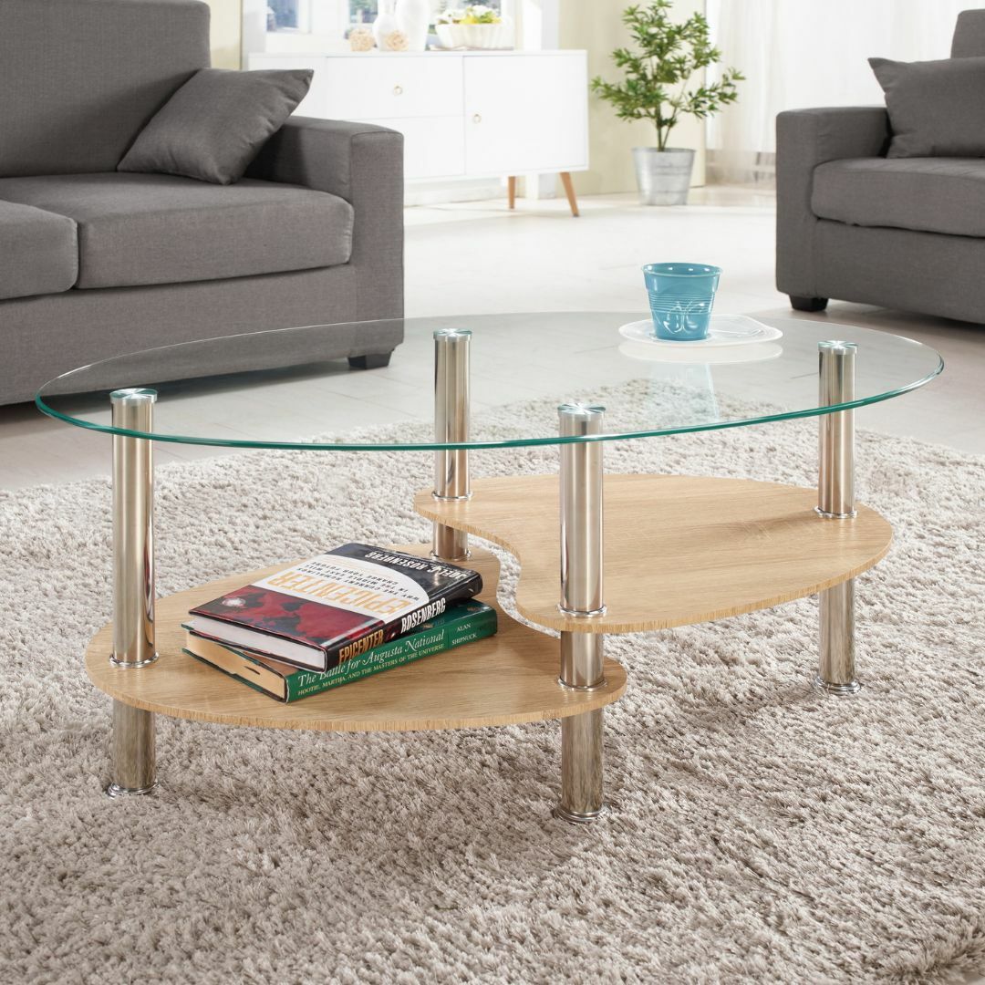 芬娜︱玻璃茶几