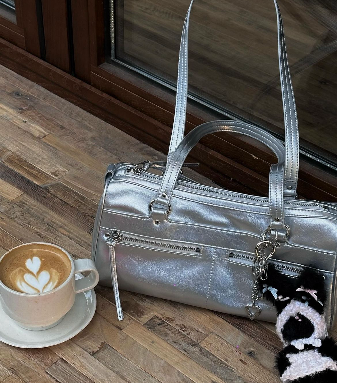fennec - READY DUFFLE BAG SILVER