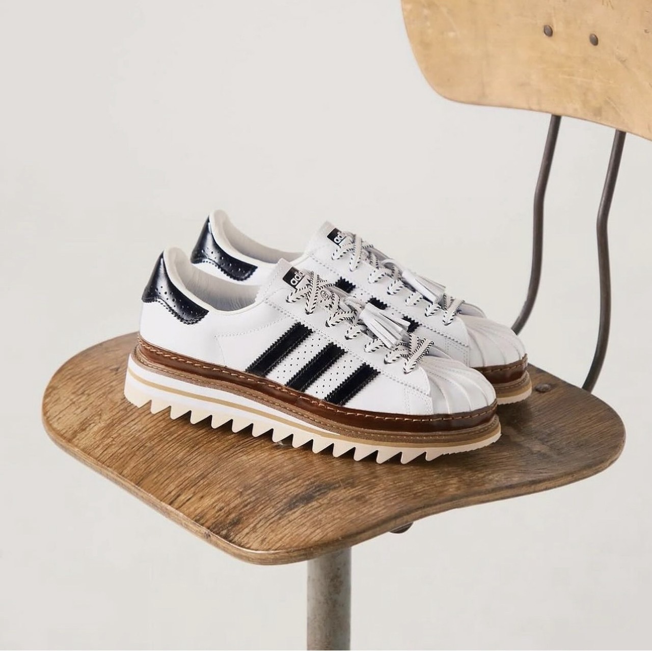 預購 ADIDAS SUPERSTAR X CLOT 陳冠希 花雕鞋