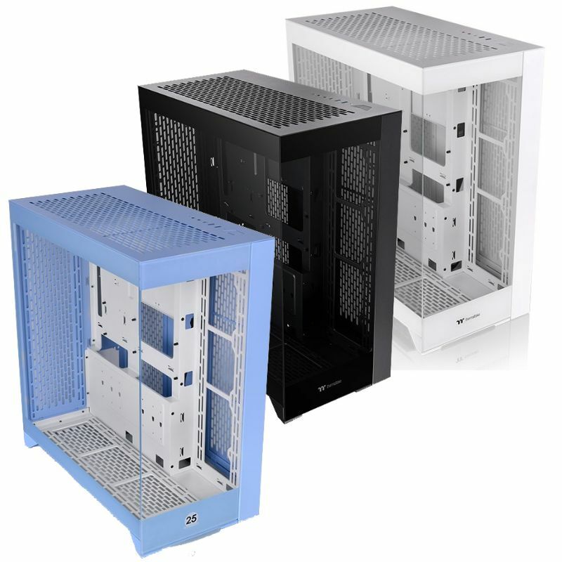 米特3C數位–Thermaltake 曜越 CTE E600 MX 中直立式機殼 黑色/白色/繡球花藍