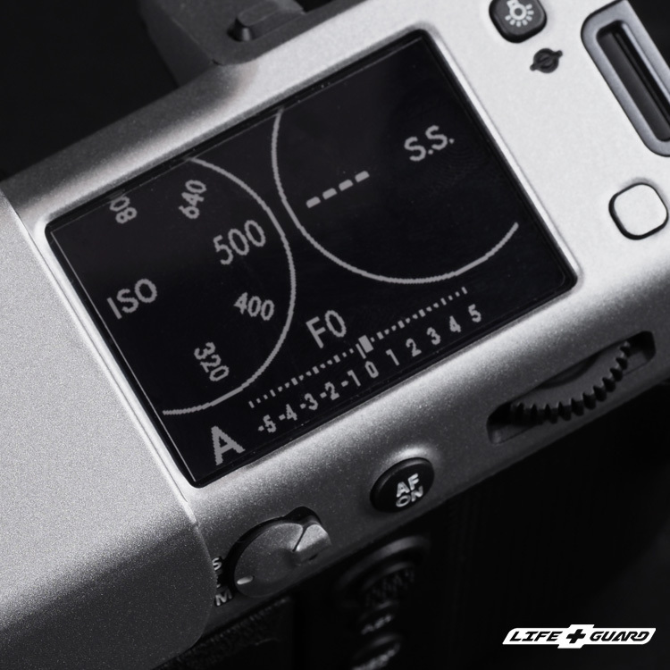 FUJIFILM GFX 100 II 貼膜細節圖，LIFE+GUARD 專機專屬設計開版