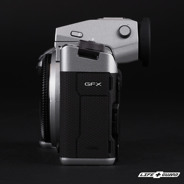 FUJIFILM GFX 100 II 貼膜商品圖，LIFE+GUARD 專機專屬設計開版