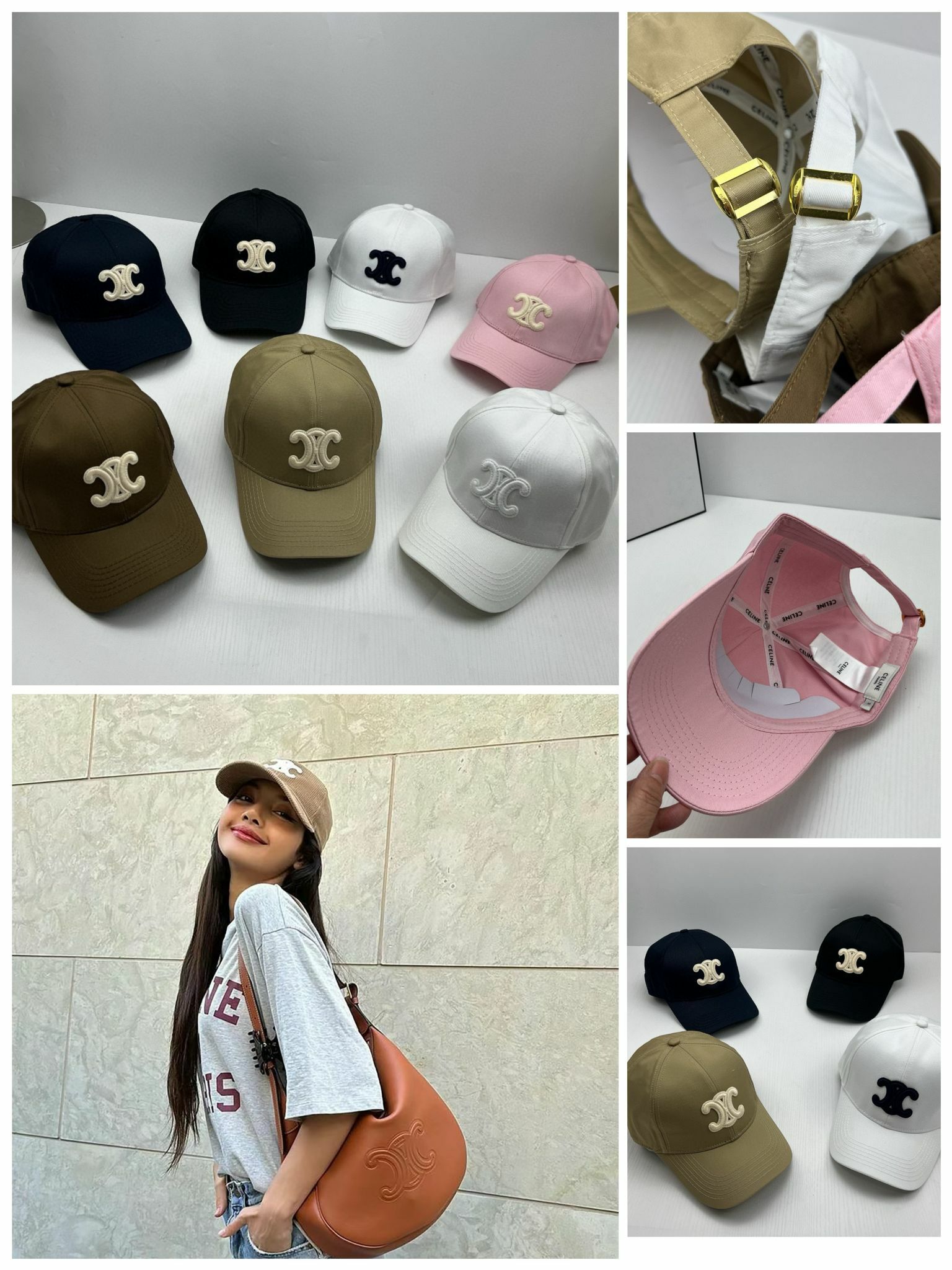 C*eline凱旋門棒球帽-2400322