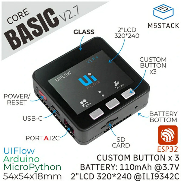 M5Stack Basic Core V2.7