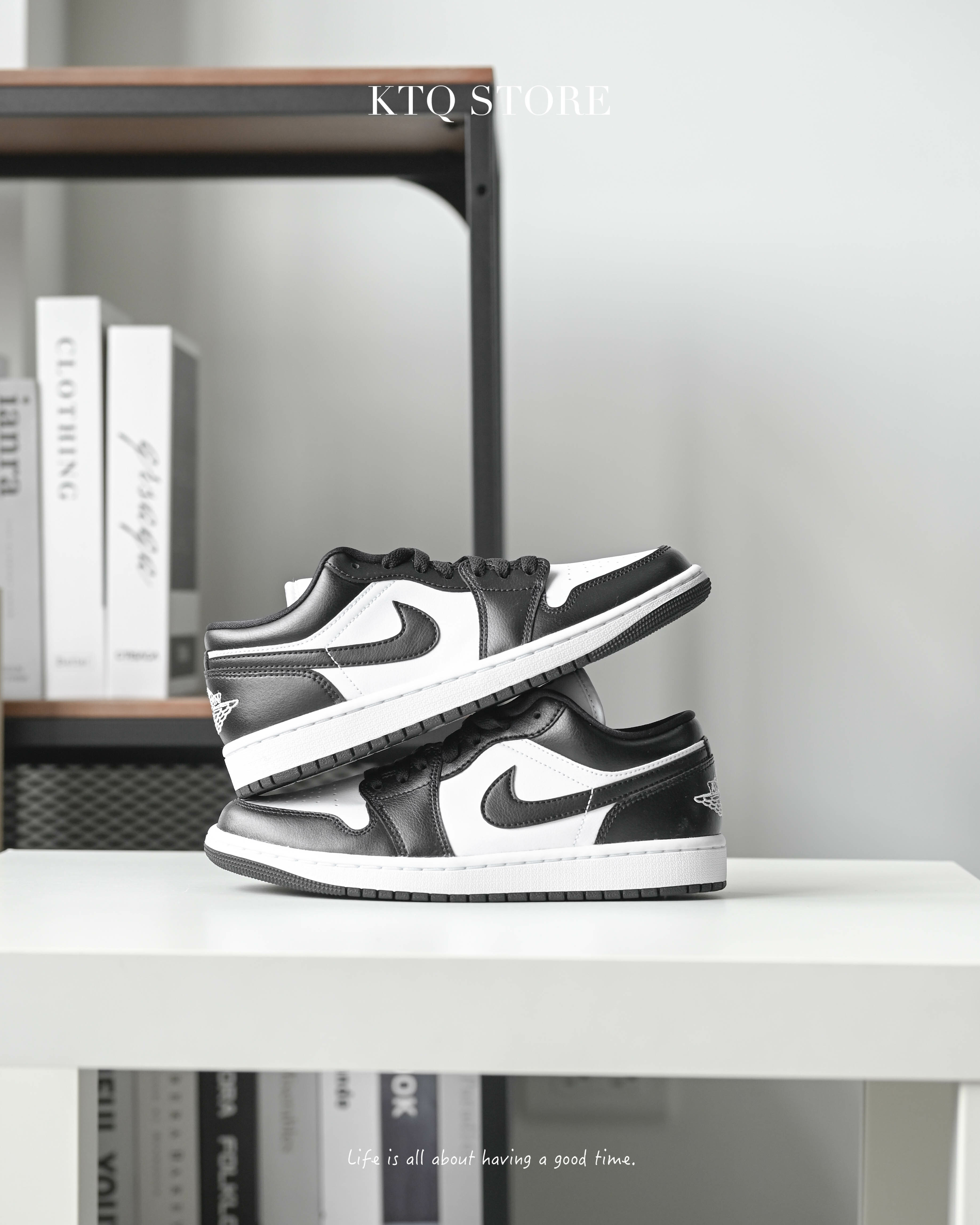 KTQ STORE ‧  Air Jordan 1 Low "Panda" 白黑熊貓 DC0774-101