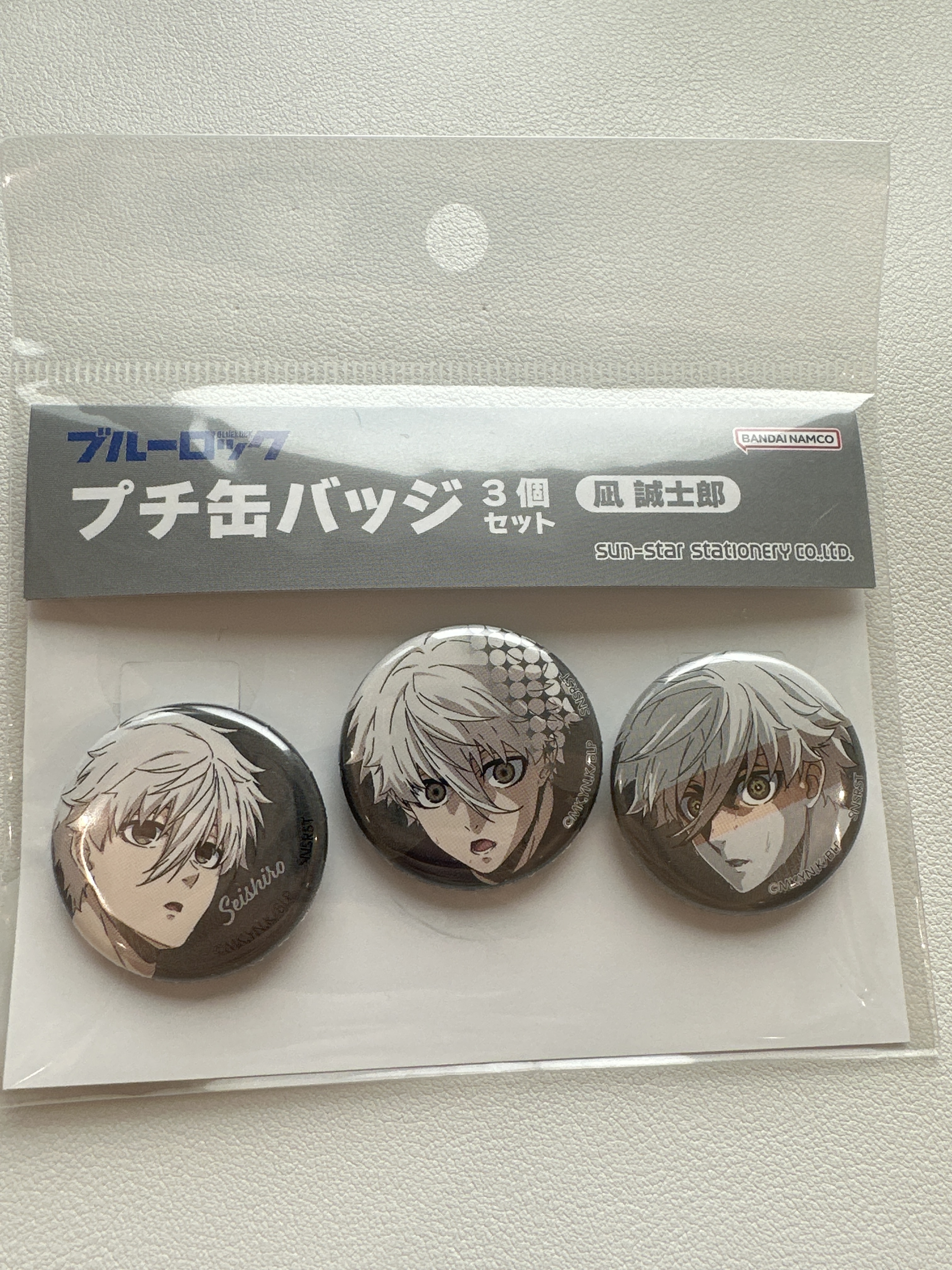 藍色監獄 凪誠士郎 小襟章set