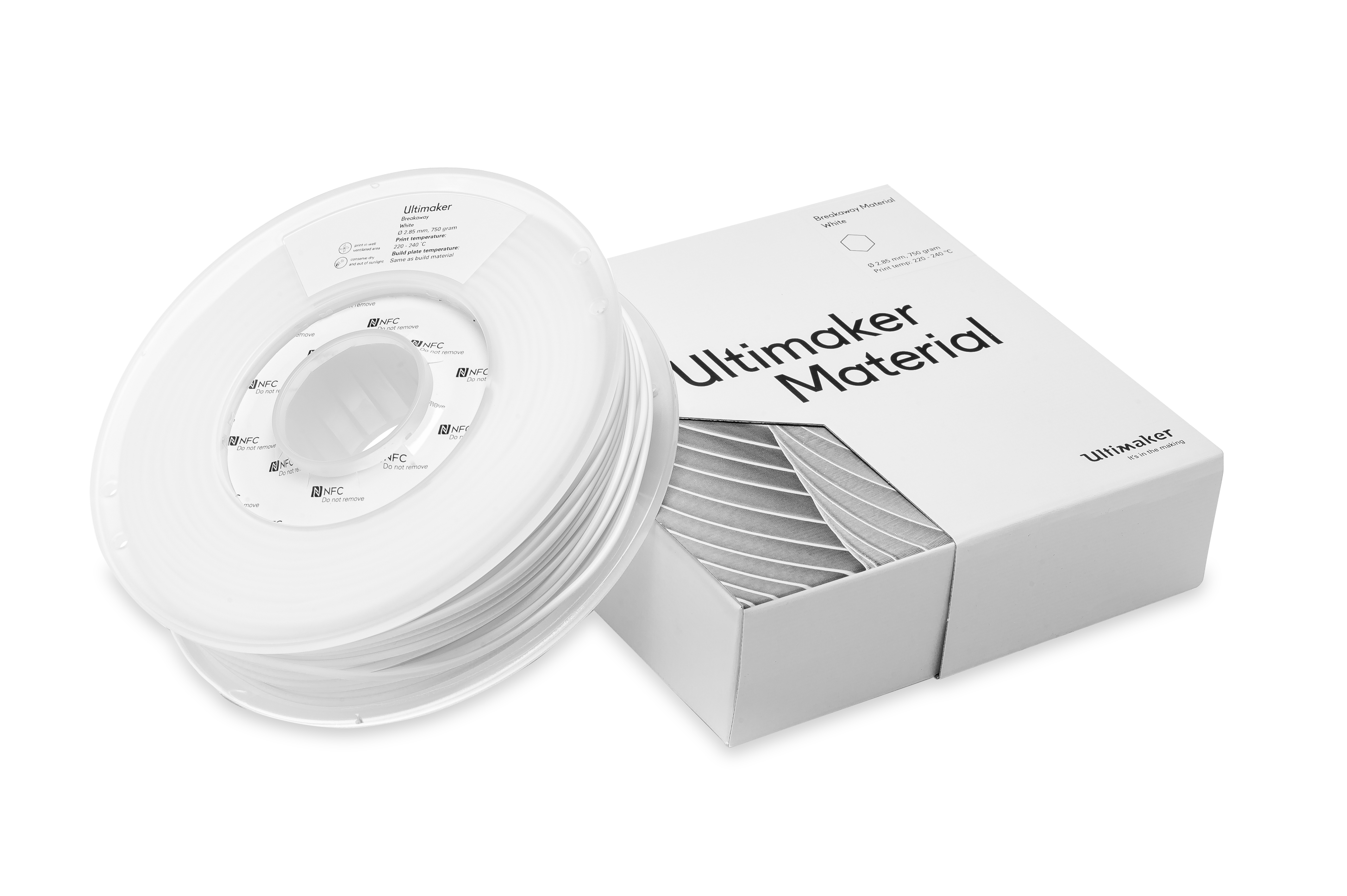 UltiMaker Breakaway 3D 打印膠條 2.85毫米 750g