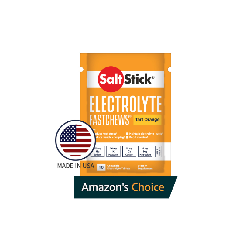 SaltStick 口含錠 – 橘子口味 (10入裝)