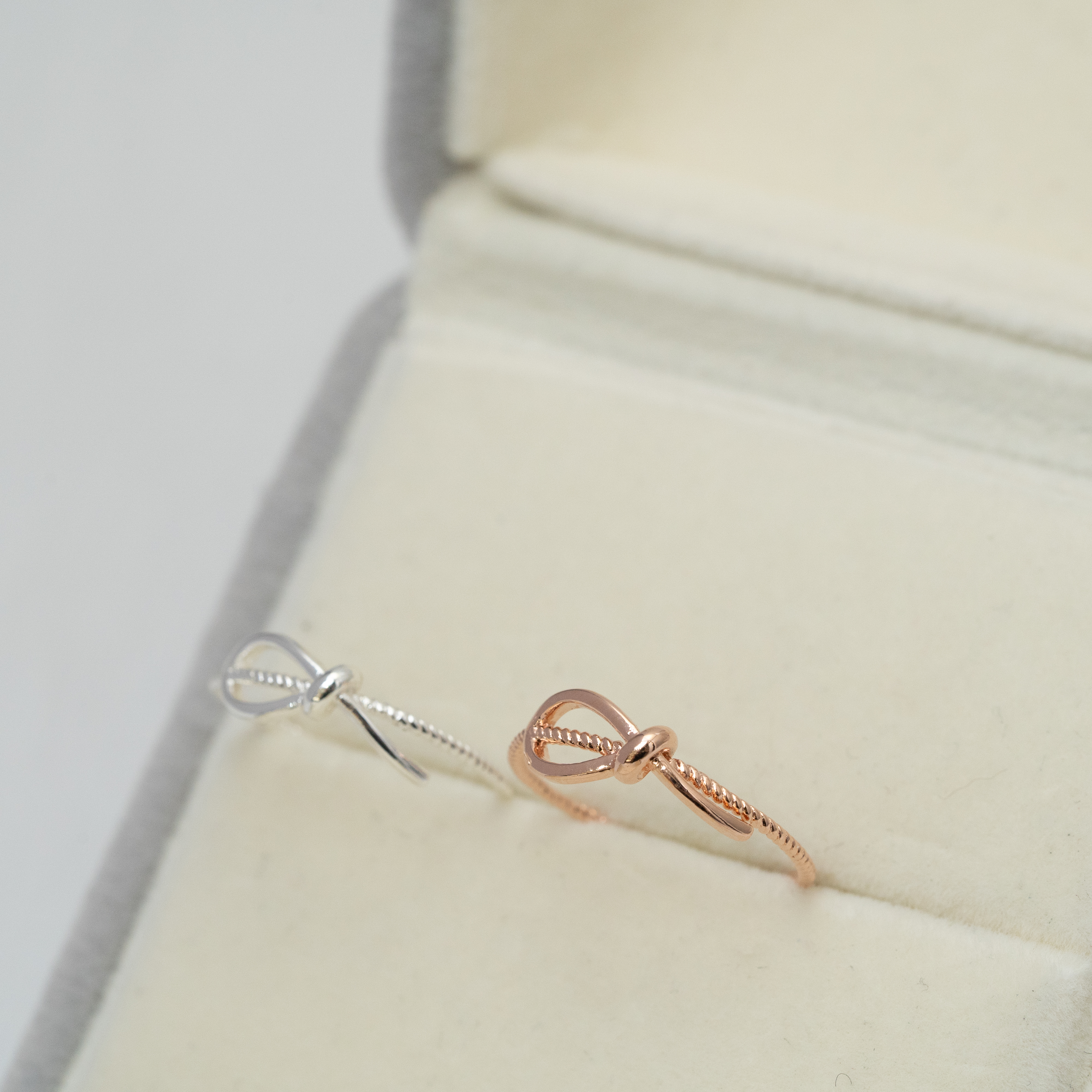 絲帶型扭紋戒指 svr13