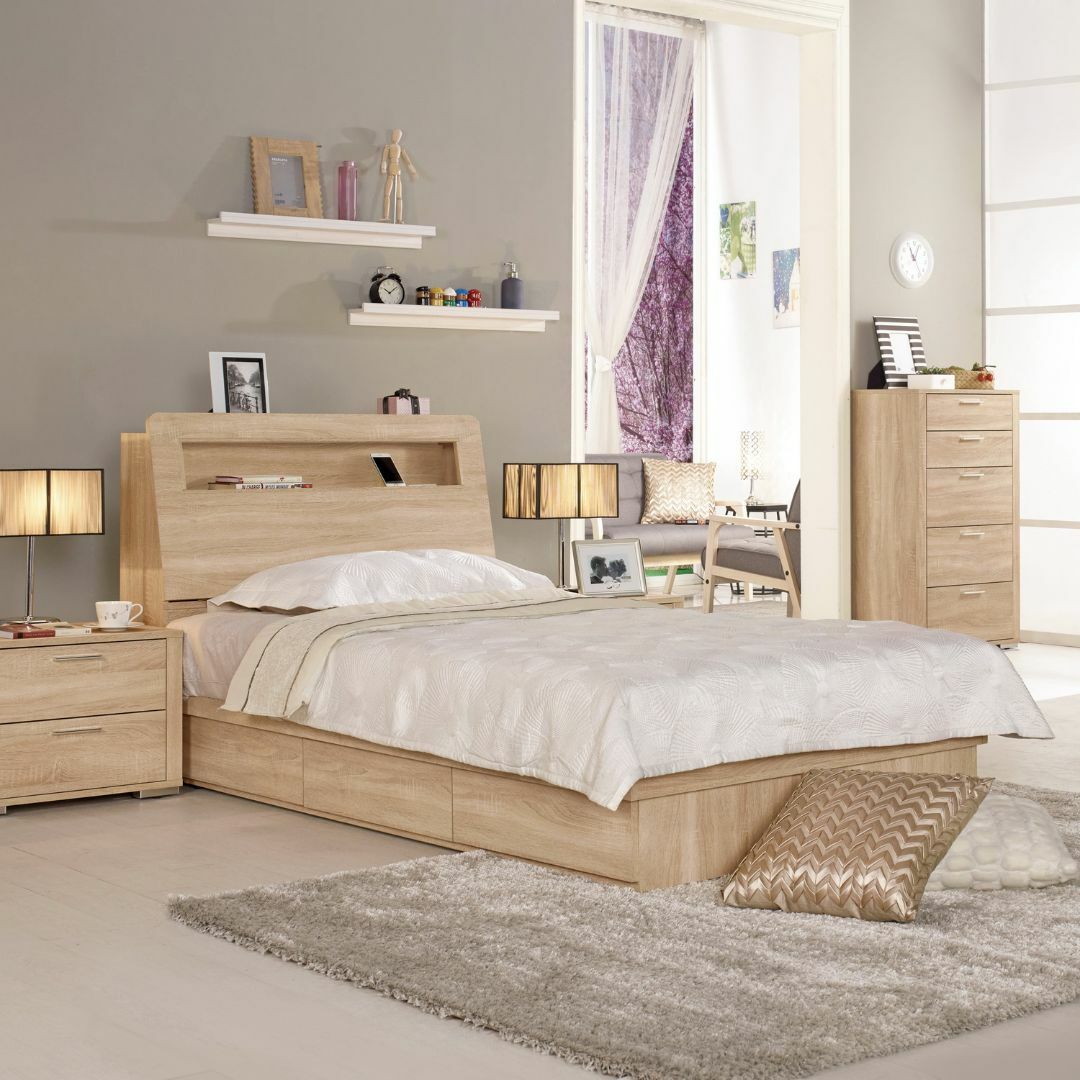 格瑞斯︱3.5尺被櫥式單人床組