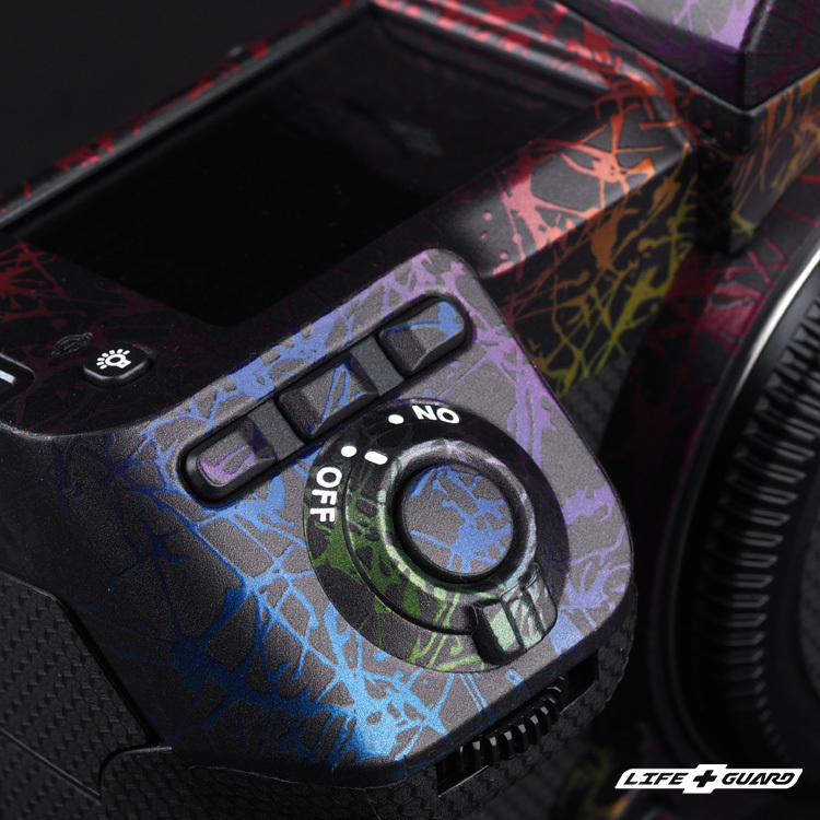 FUJIFILM GFX 100 II 貼膜商品圖，LIFE+GUARD 專機專屬設計開版