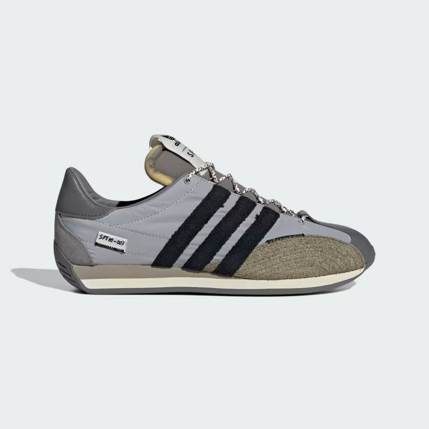 【adidas  SFTM COUNTRY OG 聯名經典鞋款 - 灰 】