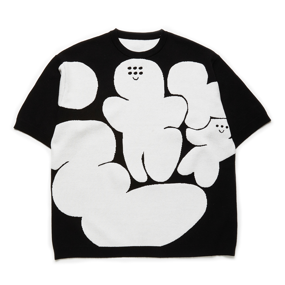 [Yu Miyama]   "遊"  Reversible Top Black