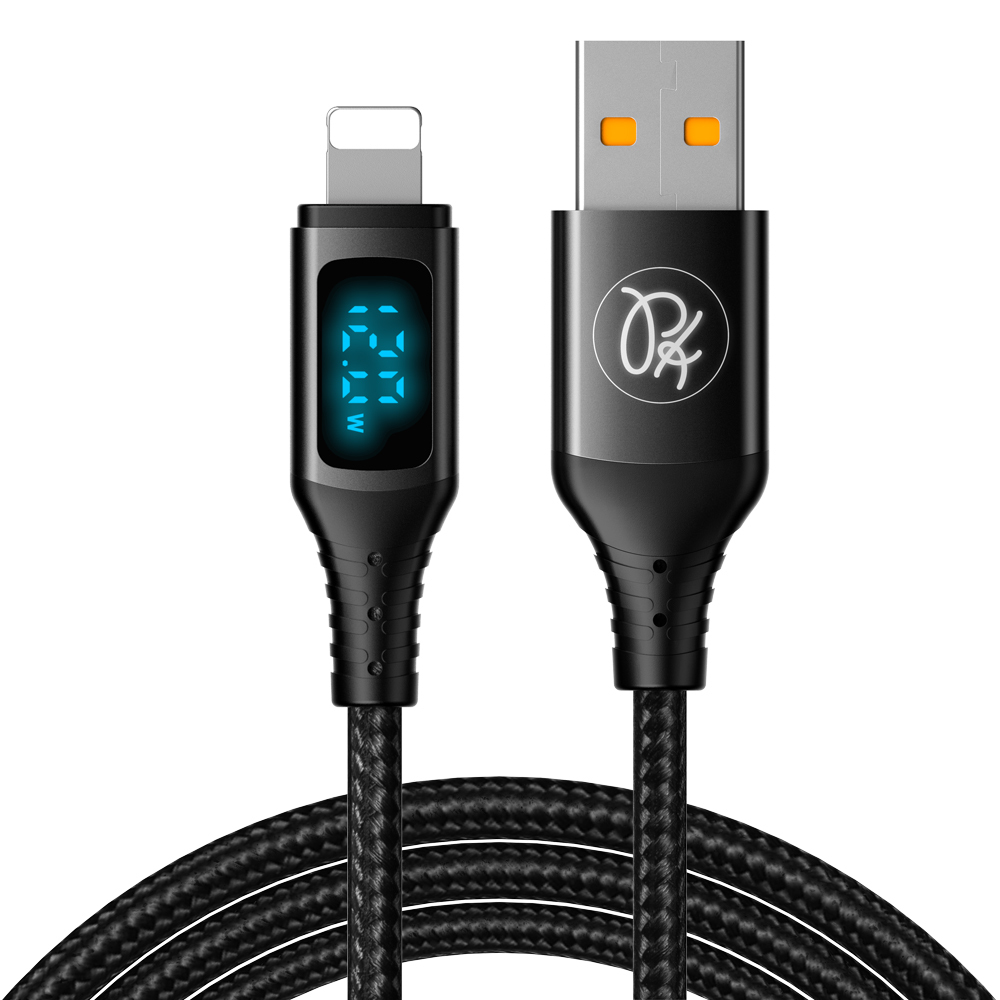 PICKOGEN 皮克全 Lightning/iPhone充電線傳輸線快充線 VAW數顯 維納斯 1.2M