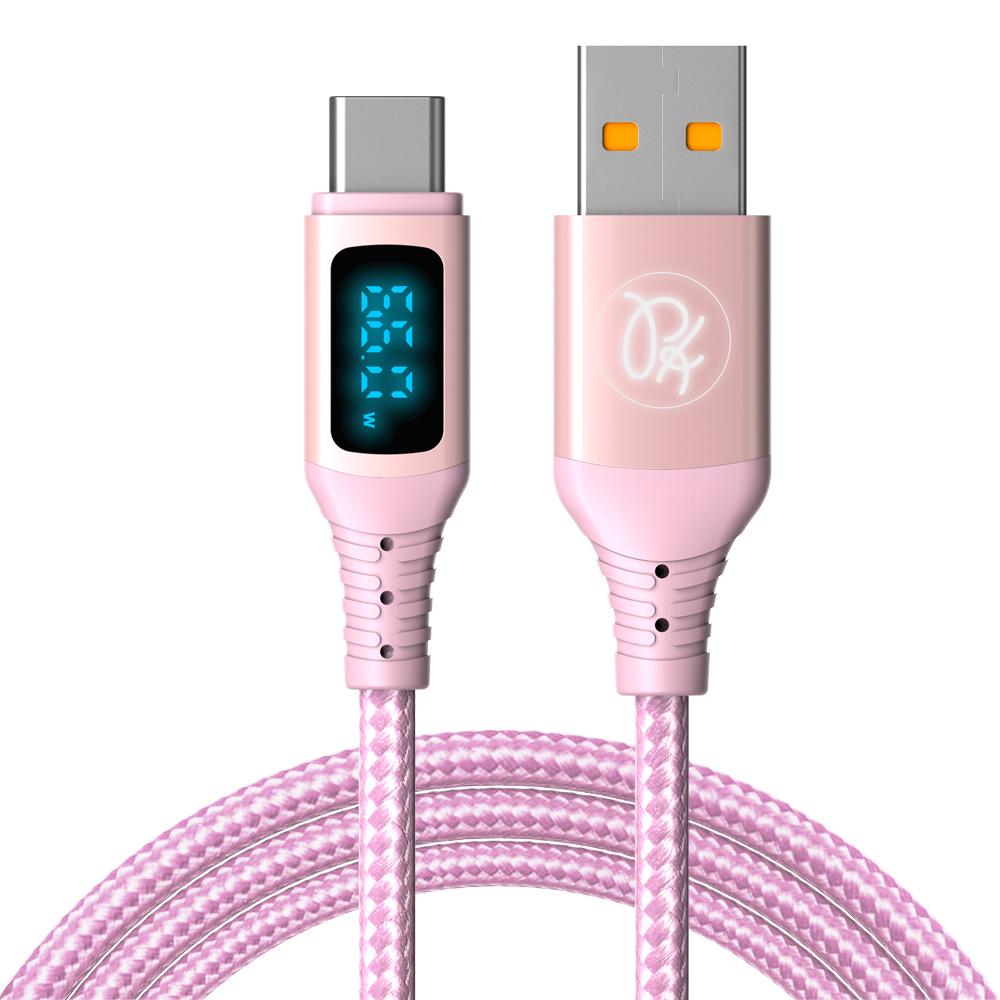 PICKOGEN 皮克全 Type-C充電線傳輸線快充線閃充線 VAW數顯 維納斯 1.2M