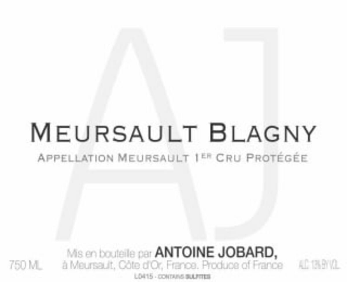 Antoine Jobard Meursault 1er Cru Blagny 2020 (RP93)