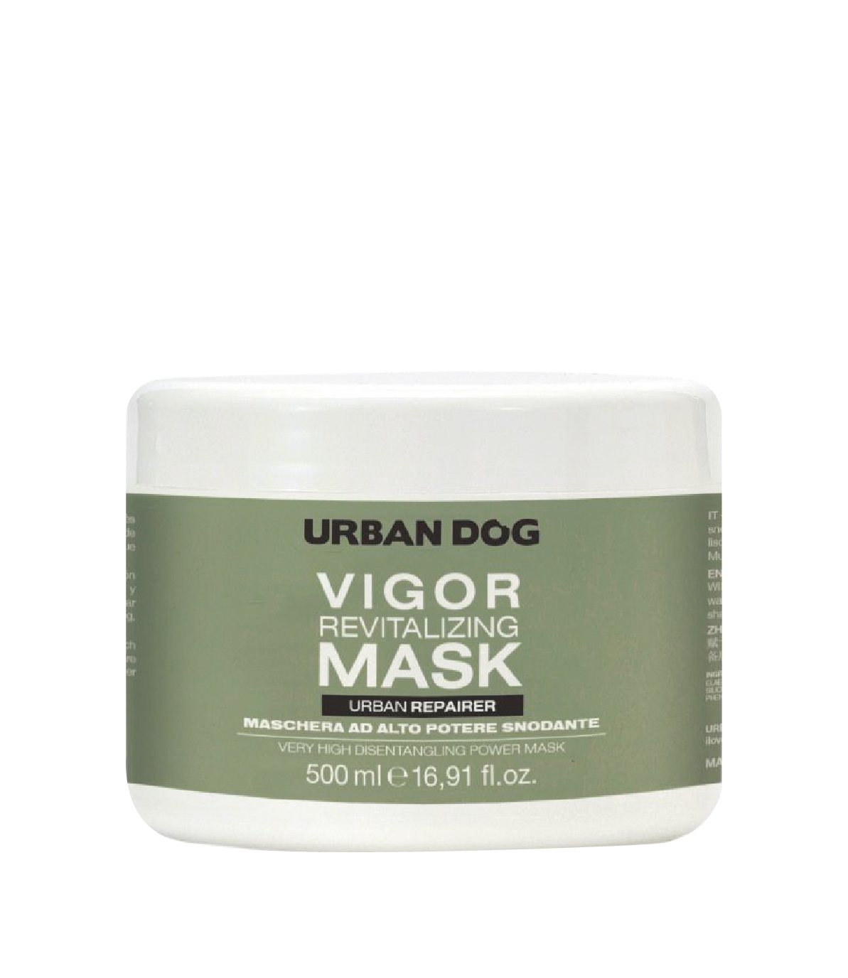 【義大利 Urban Dog】總代理-活力乳霜 VIGOR MASK  500ml