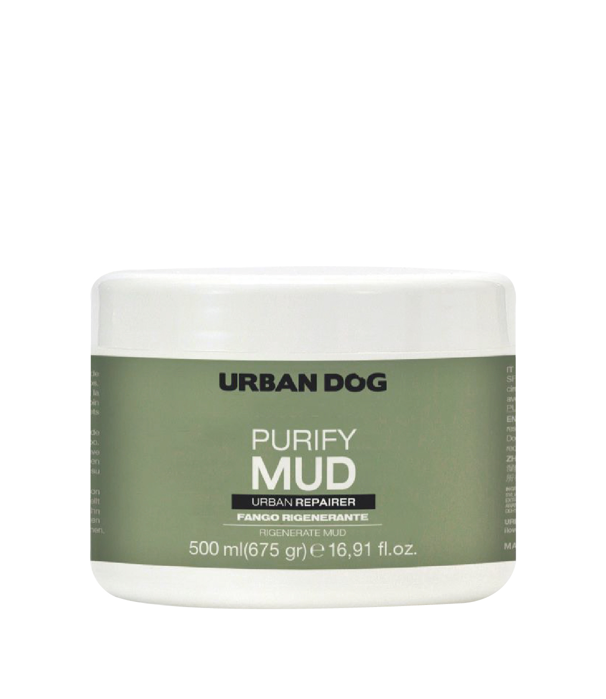 【義大利 Urban Dog】總代理-去皮脂肌膚再生泥 PURIFY MUD 500ml