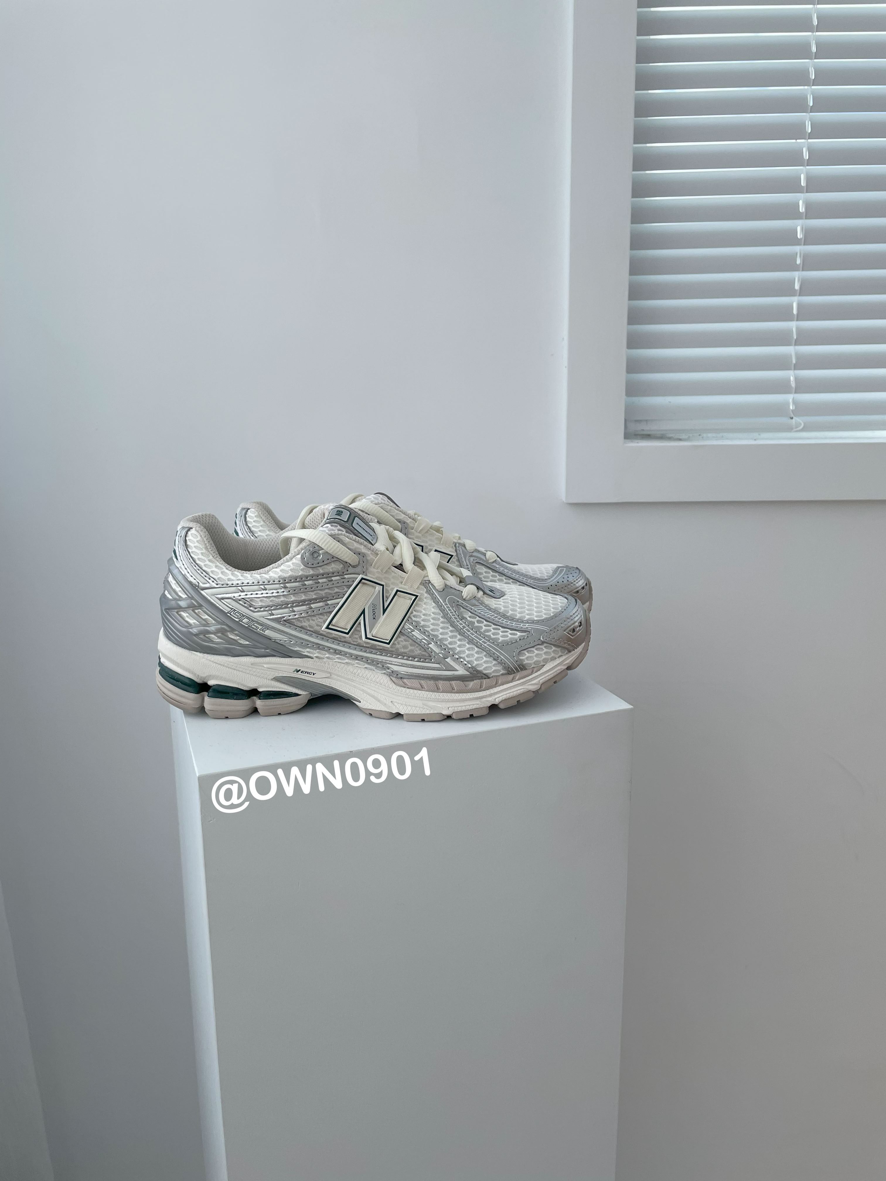 【OWN】New Balance 1906R 復古 Y2K 透氣 網布 休閒 慢跑鞋 男女同款 白銀 綠 M1906REE