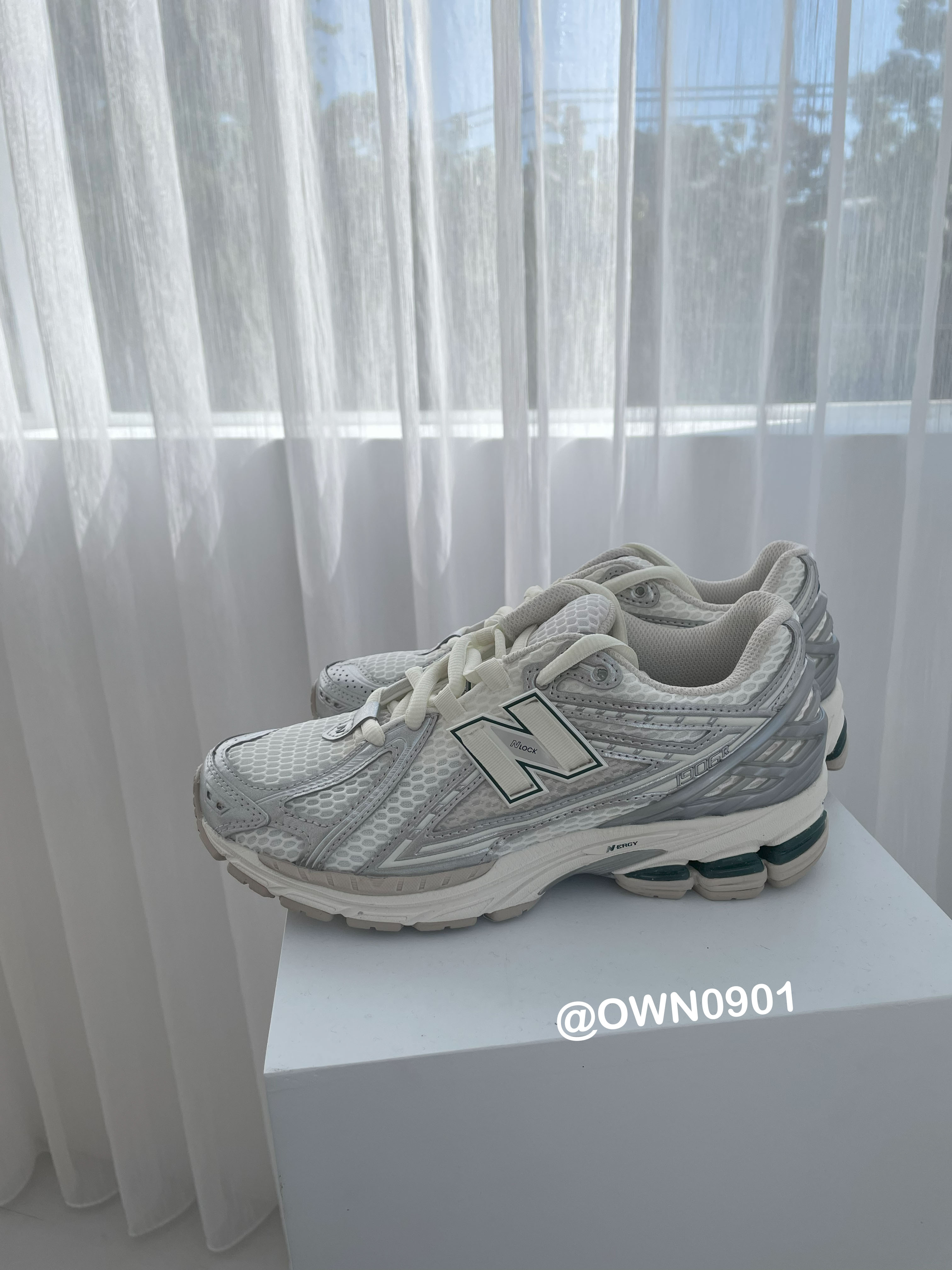 【OWN】New Balance 1906R 復古 Y2K 透氣 網布 休閒 慢跑鞋 男女同款 白銀 綠 M1906REE