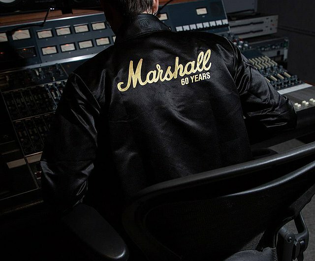 Marshall 60th Anniversary Satin Bomber Jacket 緞面飛行夾克