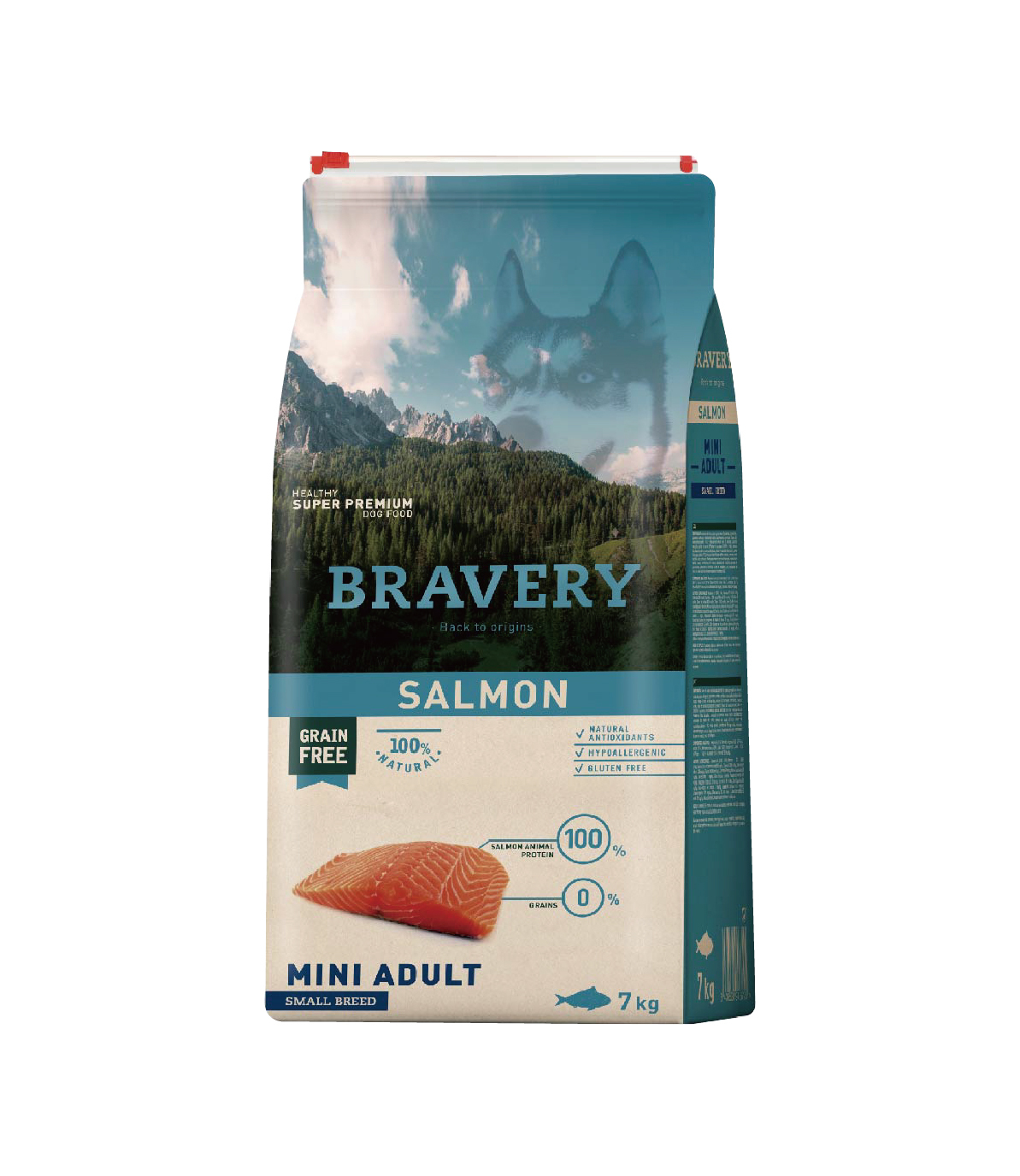 【西班牙 Bravery】總代理-焙菲力 健康食糧 (小型成犬) 鮭魚