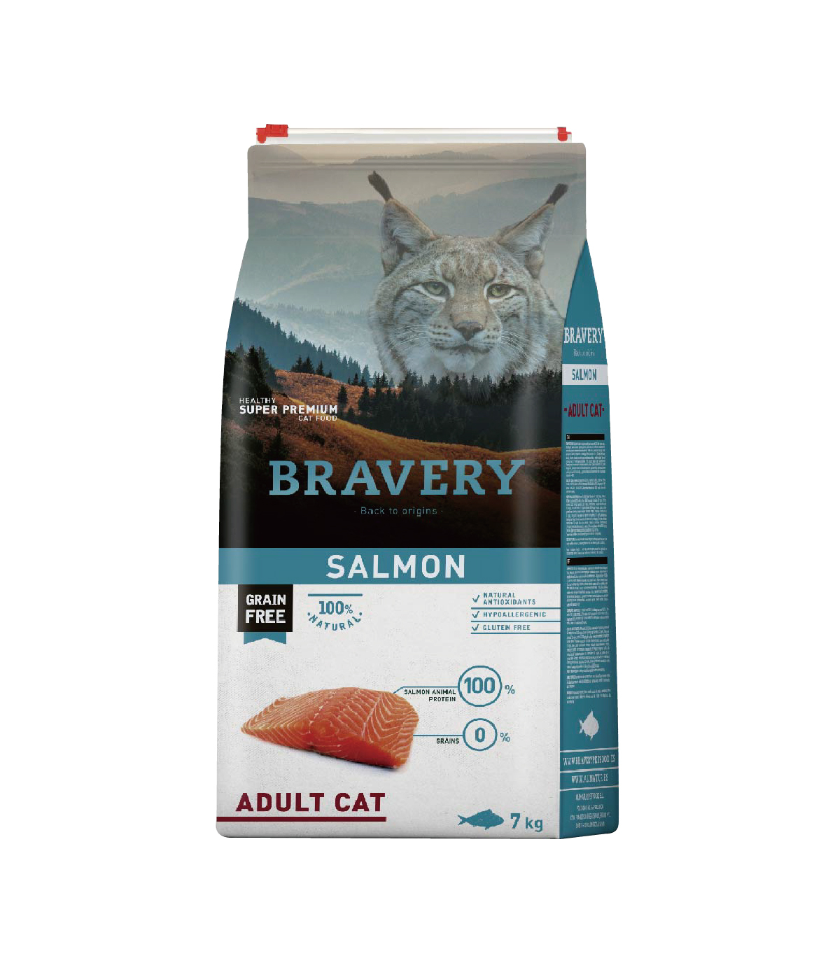 【西班牙 Bravery】總代理-焙菲力 健康食糧 (成貓) 鮭魚