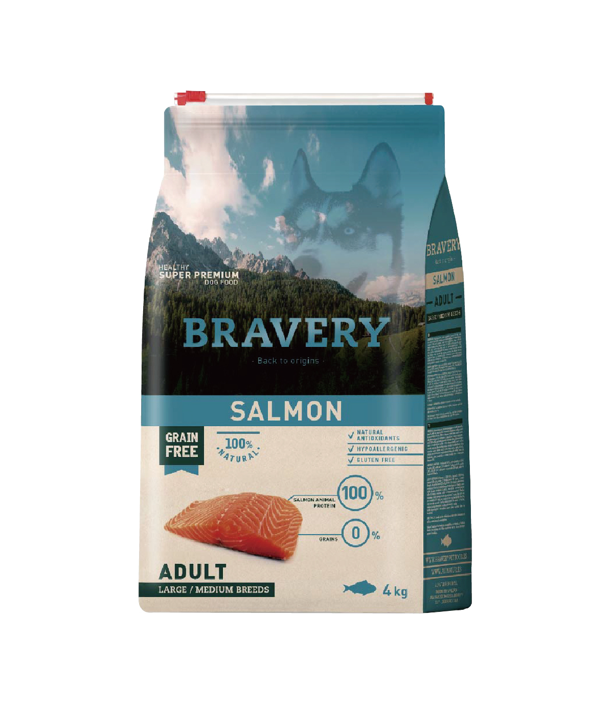 【西班牙 Bravery】總代理-焙菲力 健康食糧 (大型成犬) 鮭魚