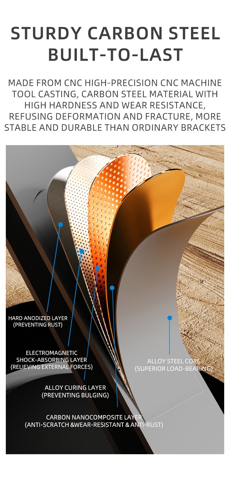 Rock 可旋轉折疊支架 l 手機 l 平板電腦
