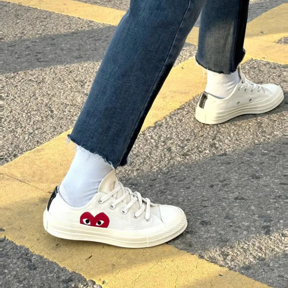 CDG x Converse 1970 白 基本款 150207C