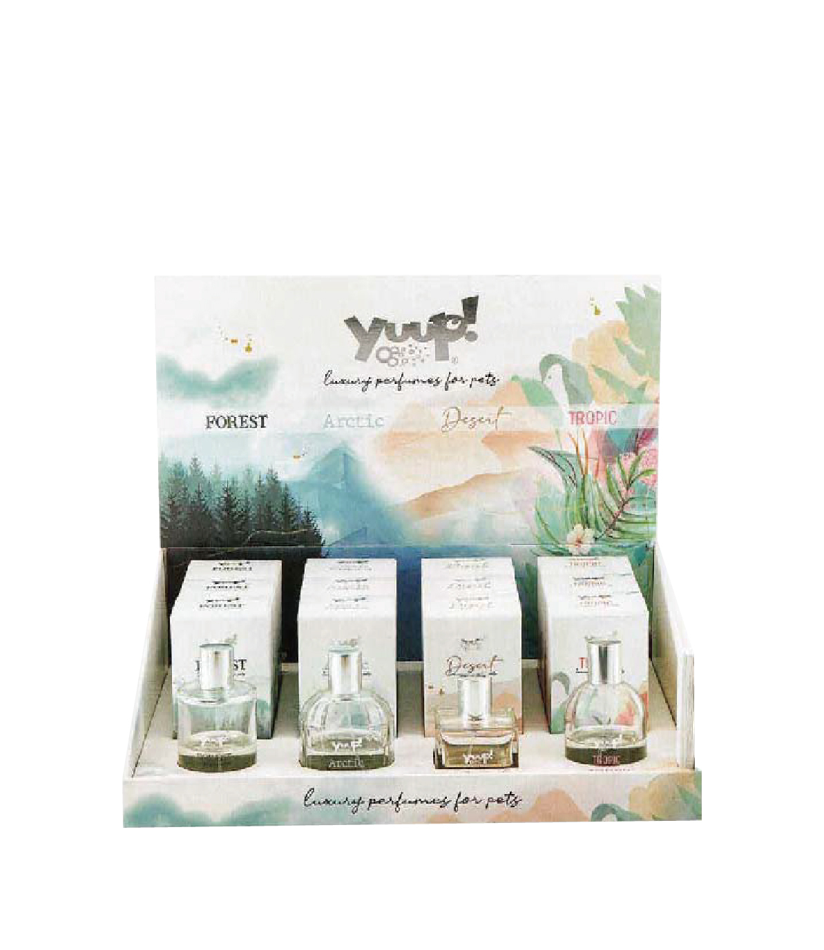 【義大利 Yuup】優瀑自然之美香水寶盒 原裝進口 犬貓適用 100ml/16入