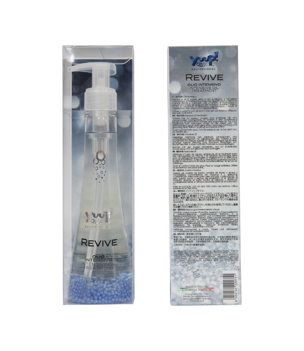 【義大利 Yuup】總代理-優瀑 修復毛髮增強柔順精華露 150ml 犬貓適用